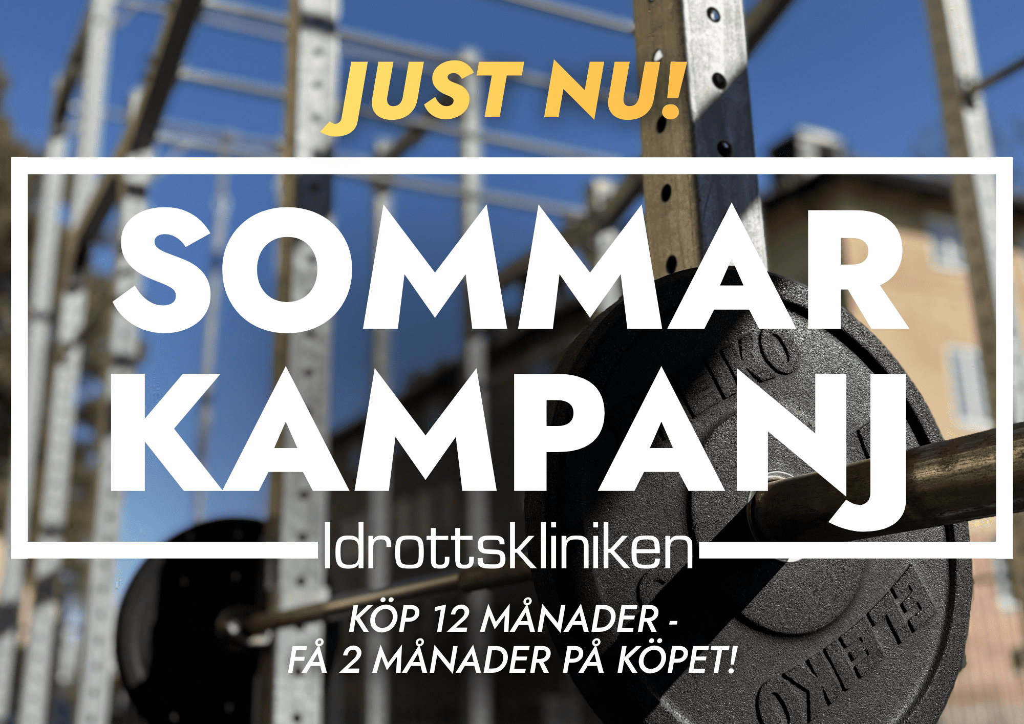 Sommarkampanj på Idrottskliniken
