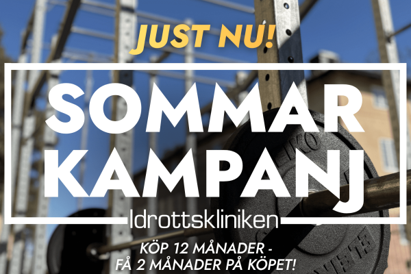 Sommarkampanj på Idrottskliniken